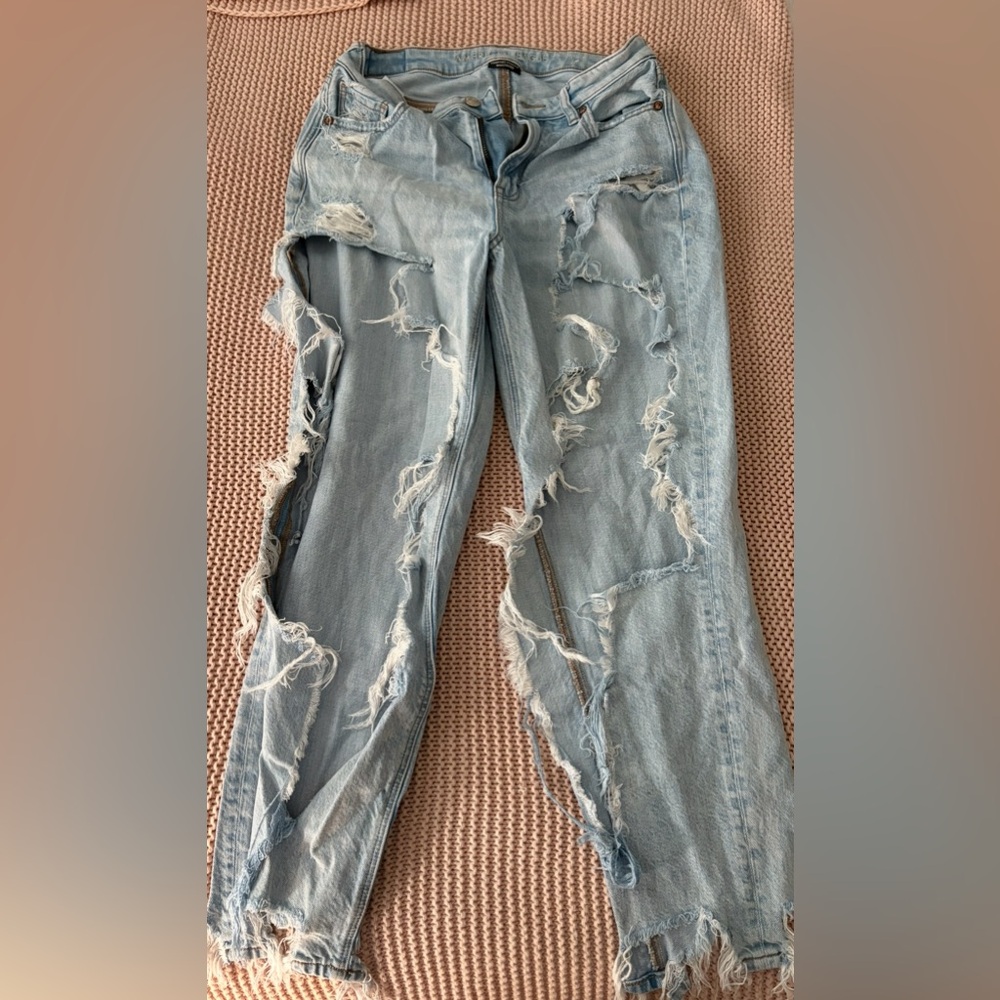 American Eagle Outfitters Light Blue Denim